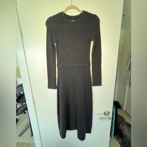 NWT Zara navy knit dress size small